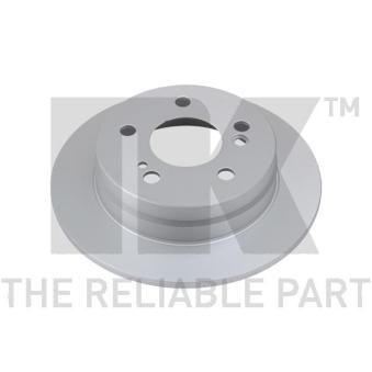 Jeu de 2 disques de frein arrière NK OEM 2014231212