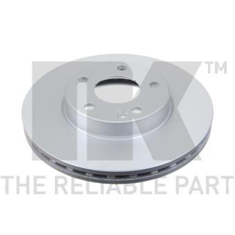 Jeu de 2 disques de frein avant NK OEM A2464211112