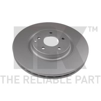 Jeu de 2 disques de frein avant NK OEM 2034210412