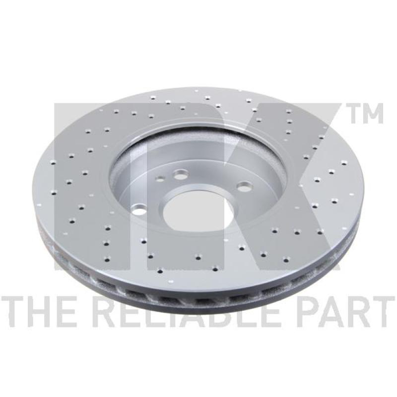 Jeu de 2 disques de frein avant NK 3133116 - Visuel 1