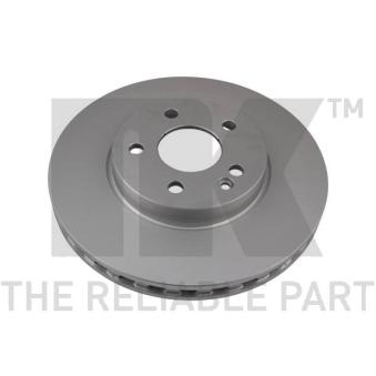 Jeu de 2 disques de frein avant NK OEM 4474210312