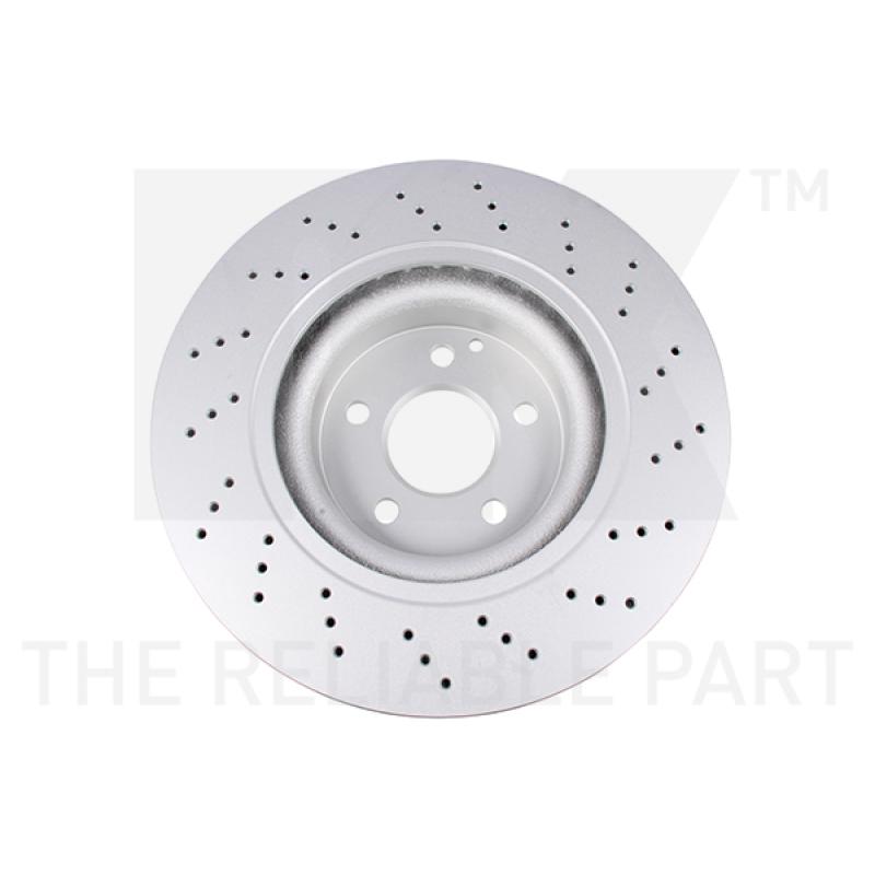 Jeu de 2 disques de frein avant NK 3133147 - Visuel 1