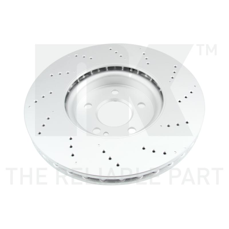 Jeu de 2 disques de frein avant NK 3133166 - Visuel 1