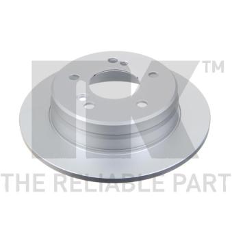 Jeu de 2 disques de frein arrière NK OEM 2024230012