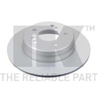 Jeu de 2 disques de frein arrière NK OEM A2034230112