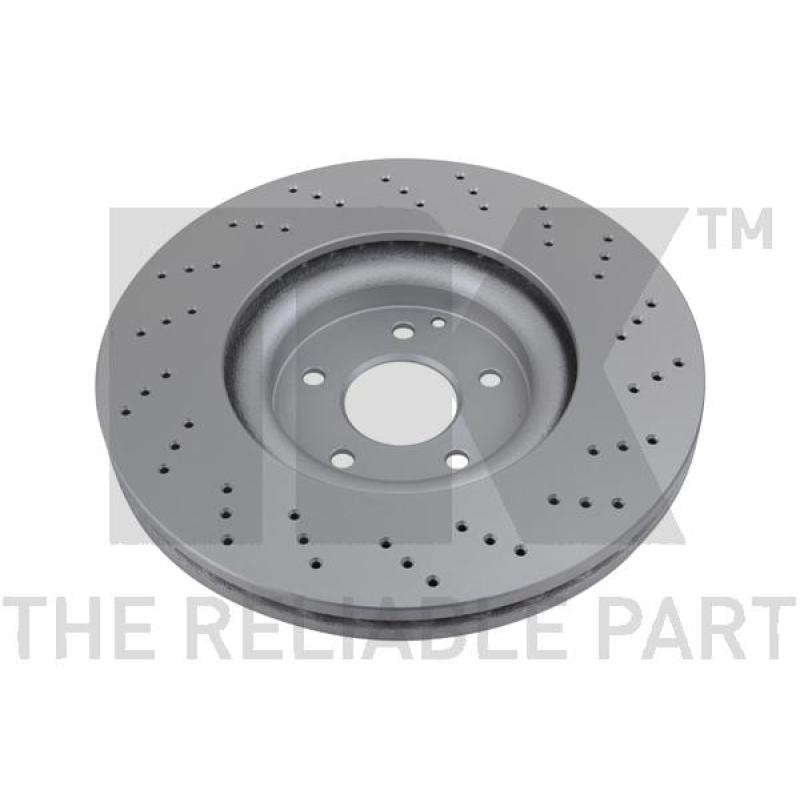 Jeu de 2 disques de frein avant NK 313390 - Visuel 1