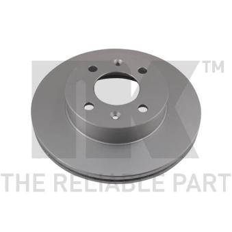 Jeu de 2 disques de frein avant NK OEM 5171225061