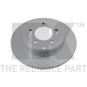 Jeu de 2 disques de frein arrière NK OEM 584113K100