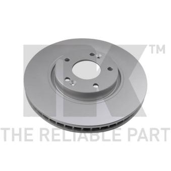 Jeu de 2 disques de frein avant NK OEM 51712A6600