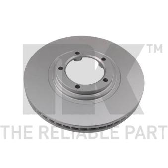 Jeu de 2 disques de frein avant NK OEM 517124F000