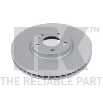 Jeu de 2 disques de frein avant NK OEM 517123J500DS