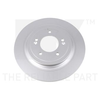 Jeu de 2 disques de frein arrière NK OEM 58411D3700