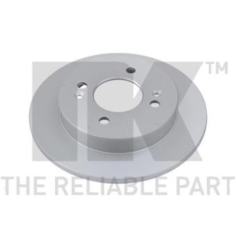 Jeu de 2 disques de frein arrière NK [313518]