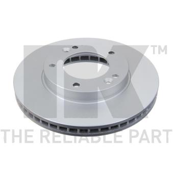 Jeu de 2 disques de frein avant NK OEM 517123E000