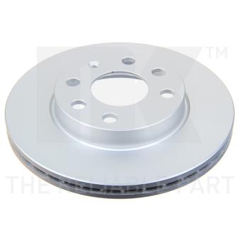 Jeu de 2 disques de frein avant NK OEM 569021