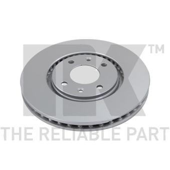 Jeu de 2 disques de frein avant NK OEM 4246R7