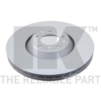 Jeu de 2 disques de frein avant NK OEM 4249A9