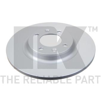 Jeu de 2 disques de frein arrière NK OEM 1611841580