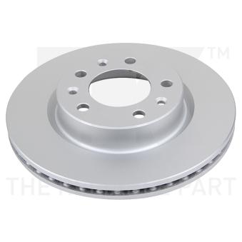 Jeu de 2 disques de frein avant NK OEM 1610704680