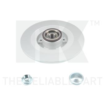 Jeu de 2 disques de frein arrière NK [3139105]