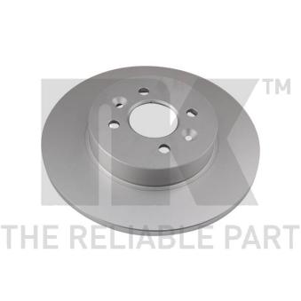 Jeu de 2 disques de frein arrière NK OEM 8466774