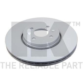 Jeu de 2 disques de frein avant NK OEM 8201695231