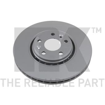 Jeu de 2 disques de frein avant NK OEM 402060003R