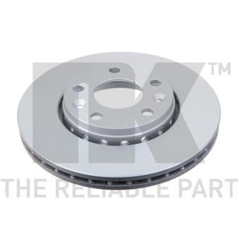 Jeu de 2 disques de frein avant NK OEM 402069741R