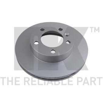 Jeu de 2 disques de frein avant NK OEM 93197403