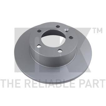 Jeu de 2 disques de frein arrière NK OEM 4320600Q0J