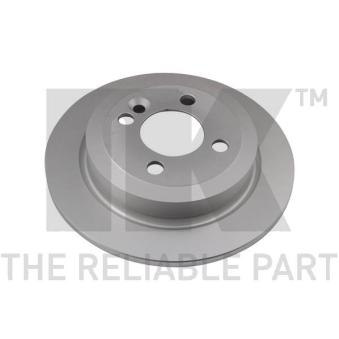 Jeu de 2 disques de frein arrière NK OEM 34216774987