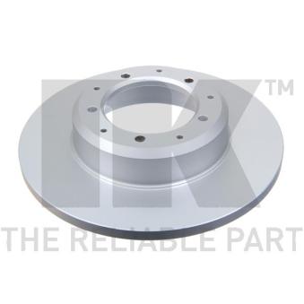 Jeu de 2 disques de frein arrière NK OEM SDB000330