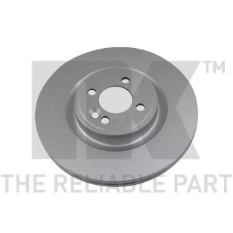 Jeu de 2 disques de frein avant NK OEM 34106784366
