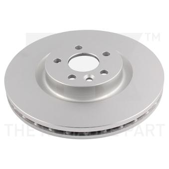 Jeu de 2 disques de frein avant NK [314053]