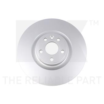 Jeu de 2 disques de frein avant NK 314057