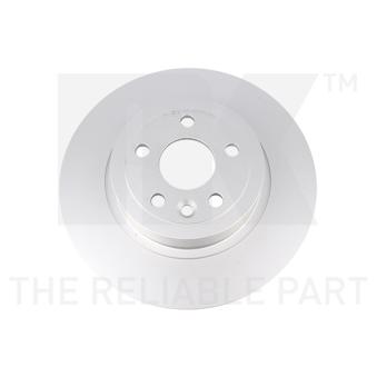 Jeu de 2 disques de frein arrière NK OEM LR072016