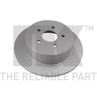 Jeu de 2 disques de frein arrière NK OEM 26700AG000