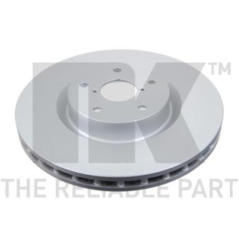 Jeu de 2 disques de frein avant NK OEM 26300FE070