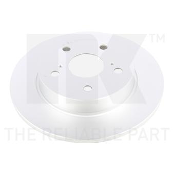 Jeu de 2 disques de frein arrière NK OEM T424310232