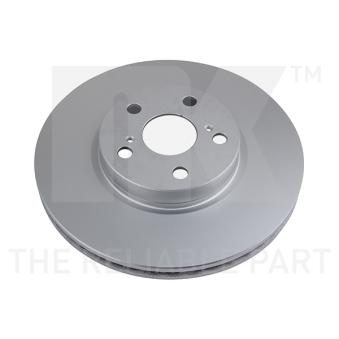 Jeu de 2 disques de frein avant NK OEM 4351212710