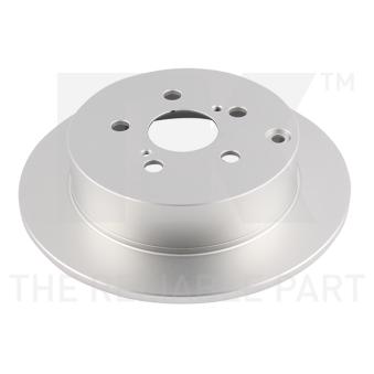 Jeu de 2 disques de frein arrière NK OEM 4243120390