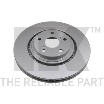 Jeu de 2 disques de frein avant NK OEM 4351248110