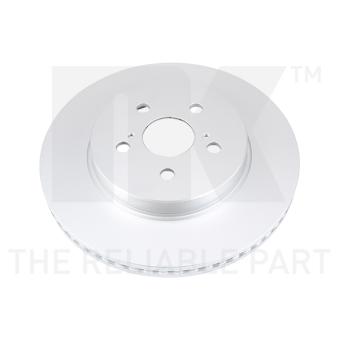 Jeu de 2 disques de frein avant NK [3145187]