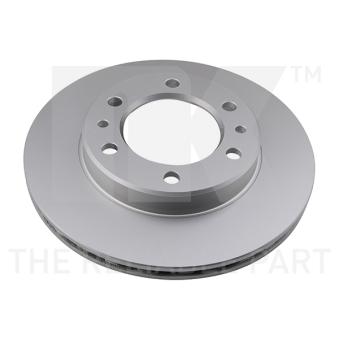 Jeu de 2 disques de frein avant NK OEM 4351260041