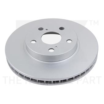 Jeu de 2 disques de frein avant NK OEM 4351220480