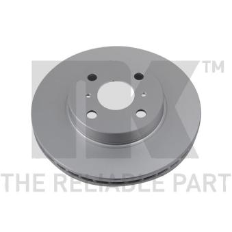 Jeu de 2 disques de frein avant NK OEM 4351202040