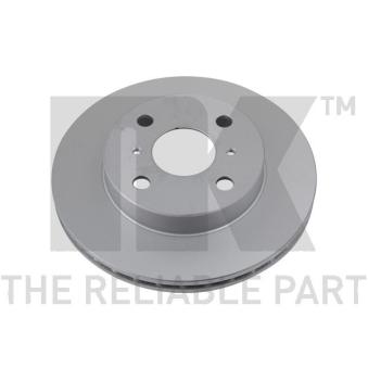 Jeu de 2 disques de frein avant NK OEM 4351252020