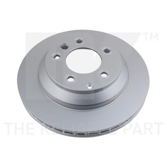 Jeu de 2 disques de frein arrière NK OEM 7L8615601G
