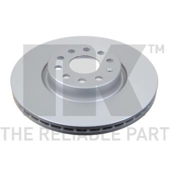 Jeu de 2 disques de frein avant NK OEM JZW698302CG