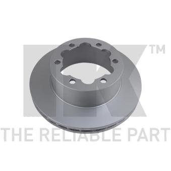 Jeu de 2 disques de frein arrière NK OEM A9064230112